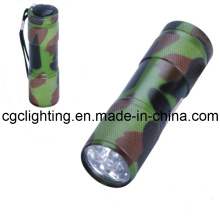 LED Aluminum Dry Battery Torch (CC-015)